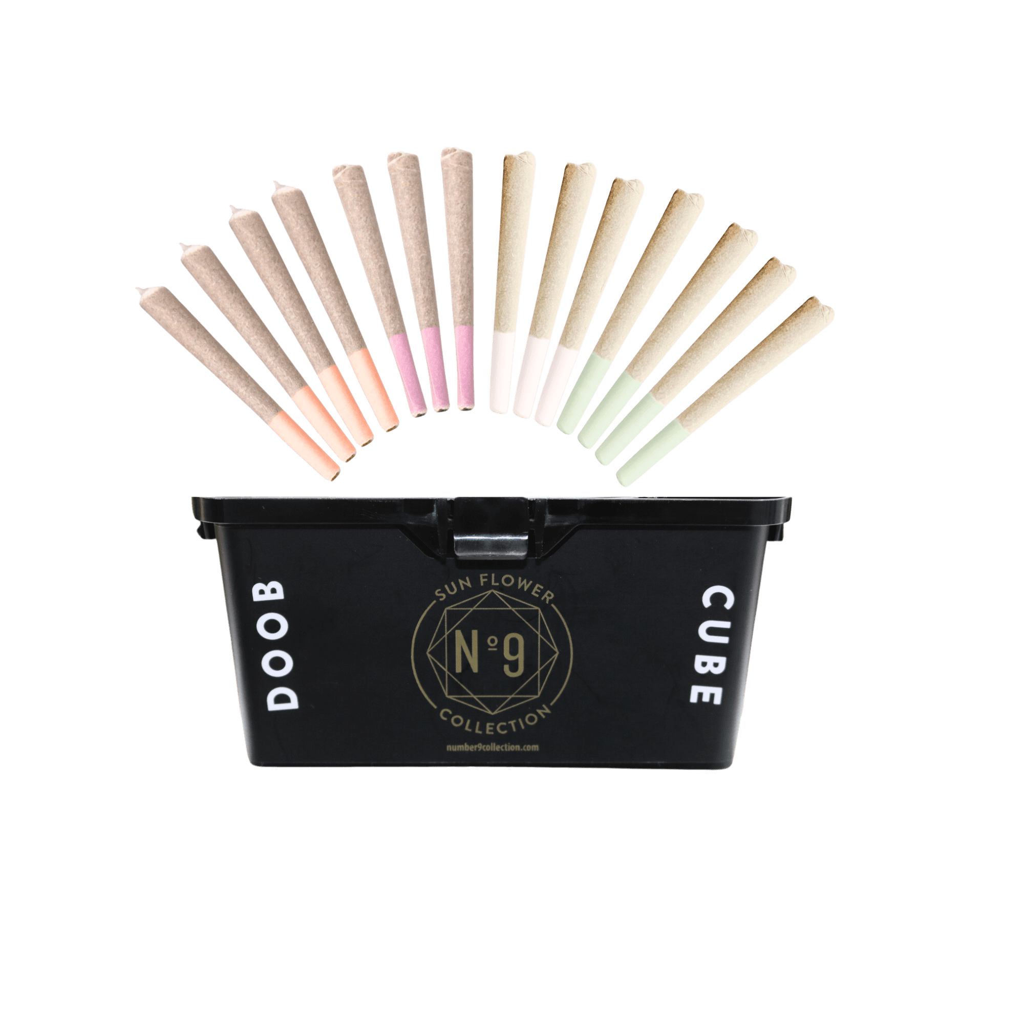 No. 9 Doob Cube Original | Pre-roll Variety Pack | 1g 14pk | 14g (S,H,I)