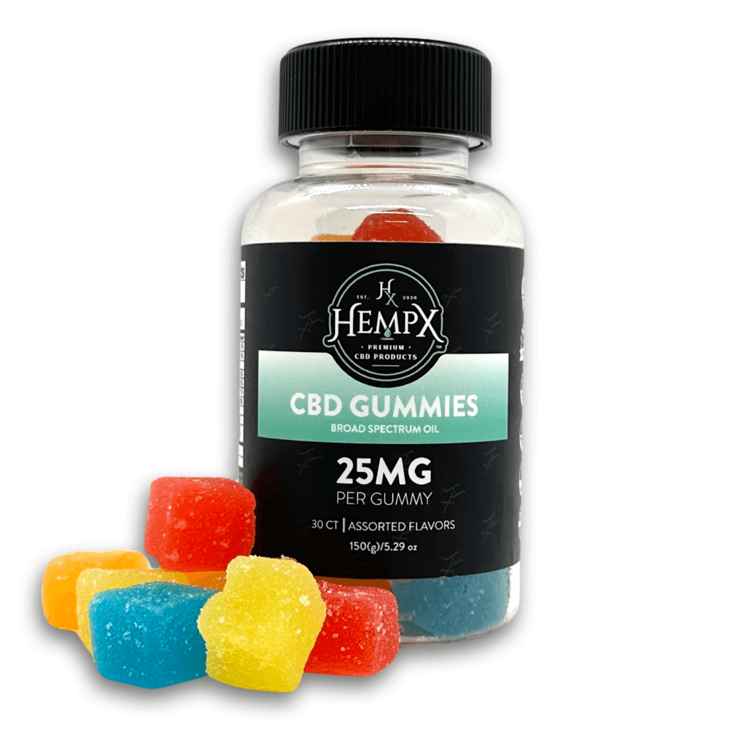 HempX Assorted Fruit CBD Gummies - 750mg