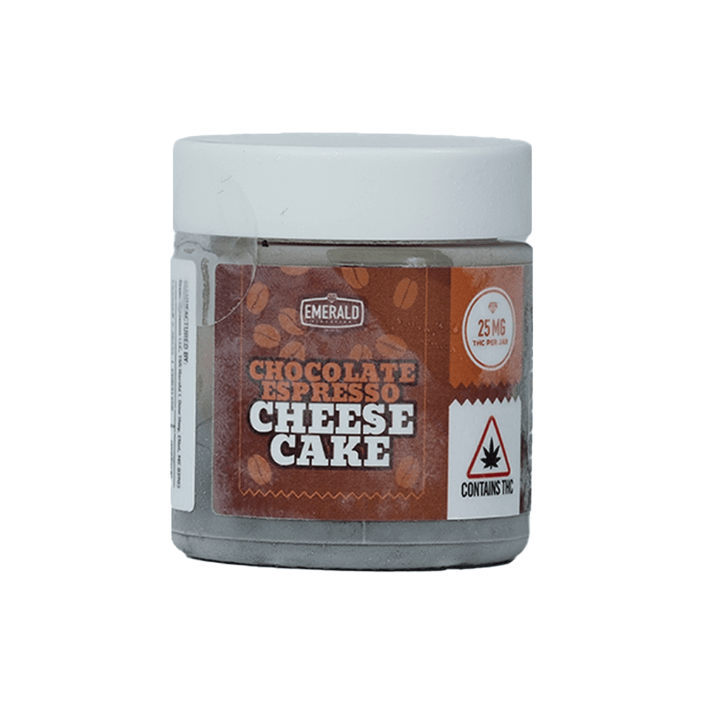 Emerald Elevation Mini Chocolate Espresso Cheesecake - 10mg