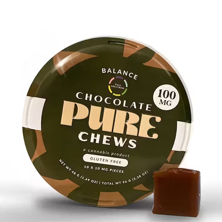 PURE Edibles Chocolate Chews