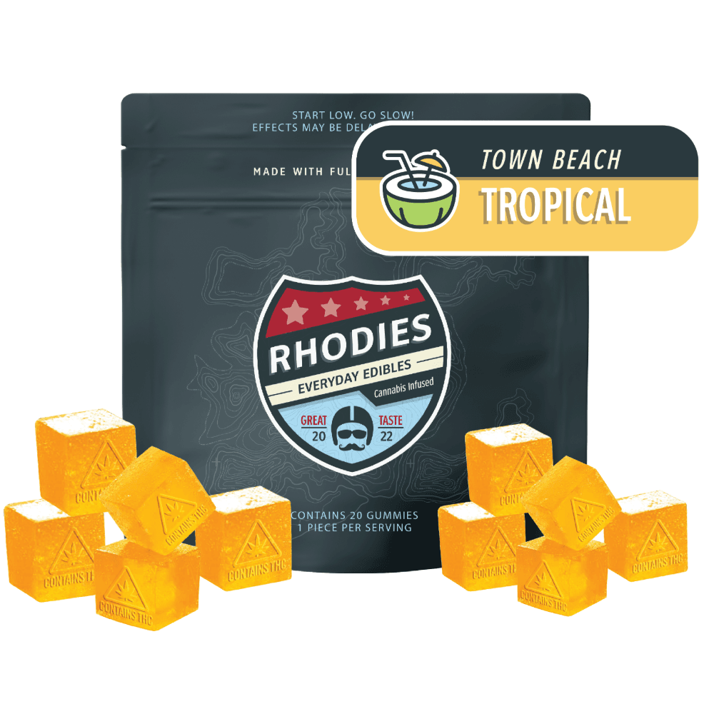 Rhodies Town Beach Tropical | Gummies | 5mg | 20pk