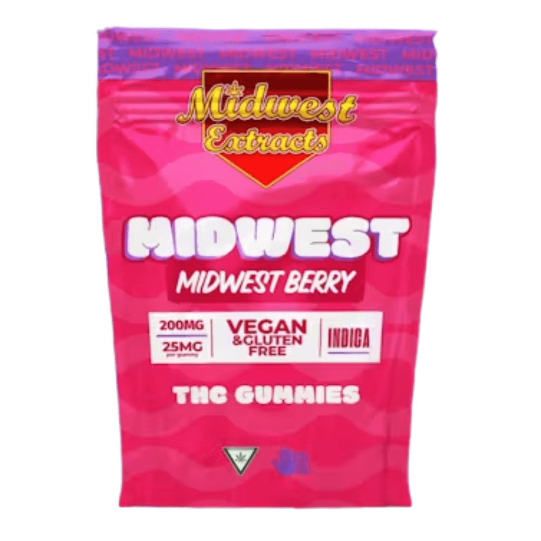 Midwest Extracts Midwest Extracts Coconut Berry Gummies 200mg