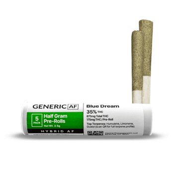 Generic AF Generic Pre-Rolls | Hybrid AF | Blue Dream 5pk