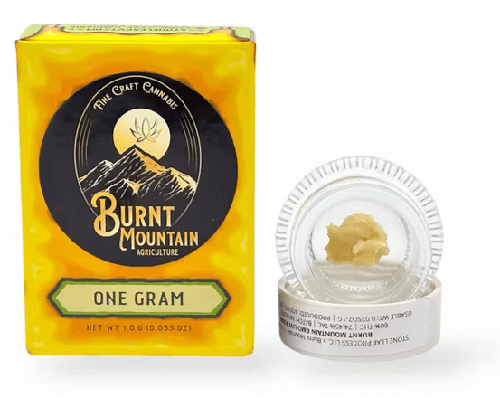 Stone Leaf Cannabis Burnt Mountain GMO | Live Rosin