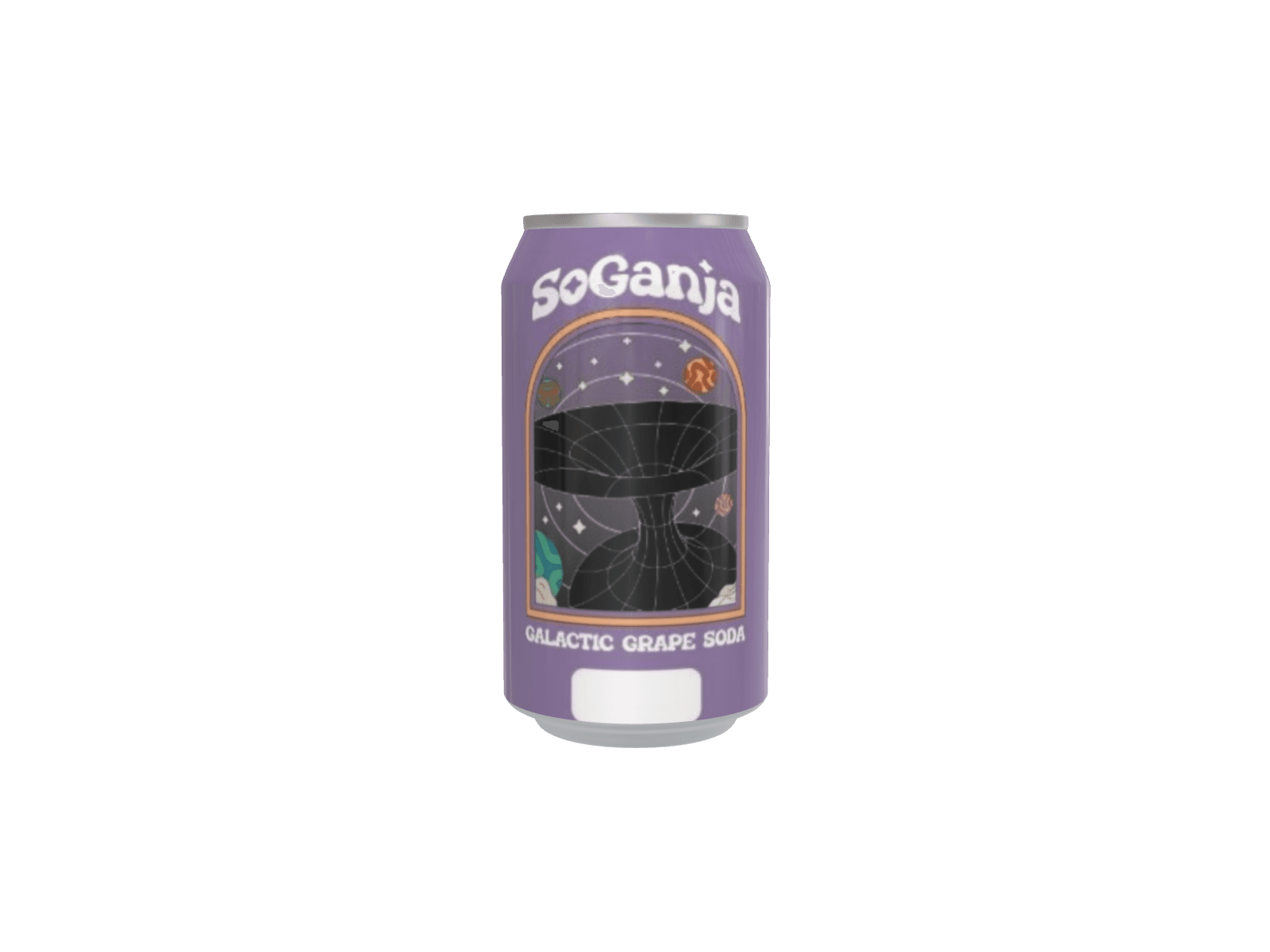 SoGanja Blue Buzzberry Live Resin Infused Soda | 100mg