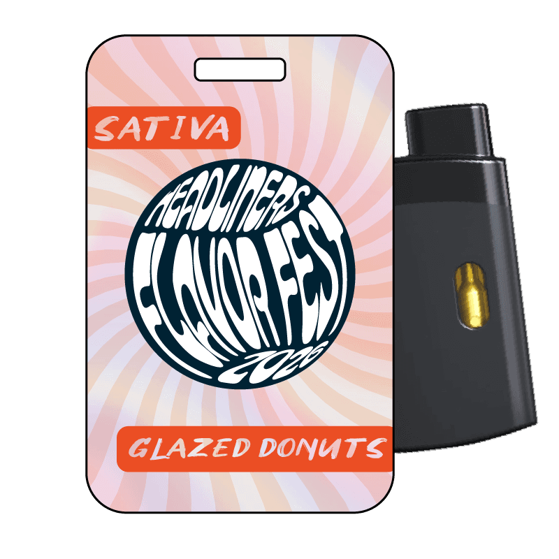 Headliners Headliners Glazed Donuts All in One Vape Pen 2000mg