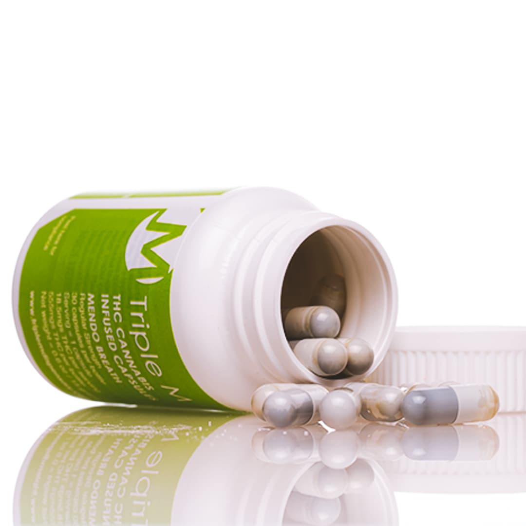 Triple M CAPSULES THC XTRA FULL SPECTRUM INDICA 30 COUNT