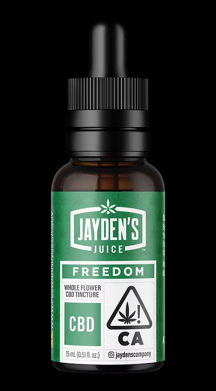Jayden's Juice Freedom CBD Tincture 400mg 15ml