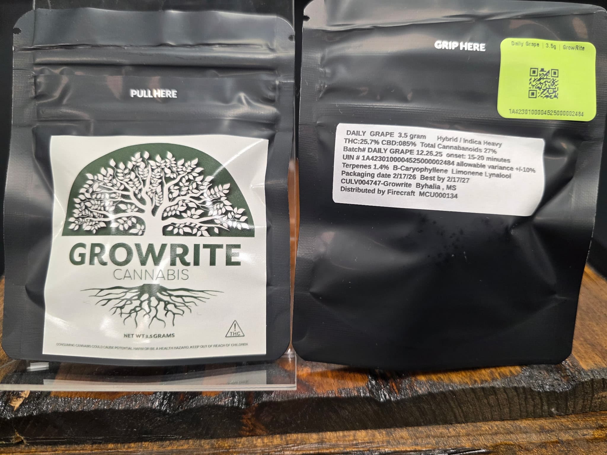 Growrite Cannabis Daily Grape
