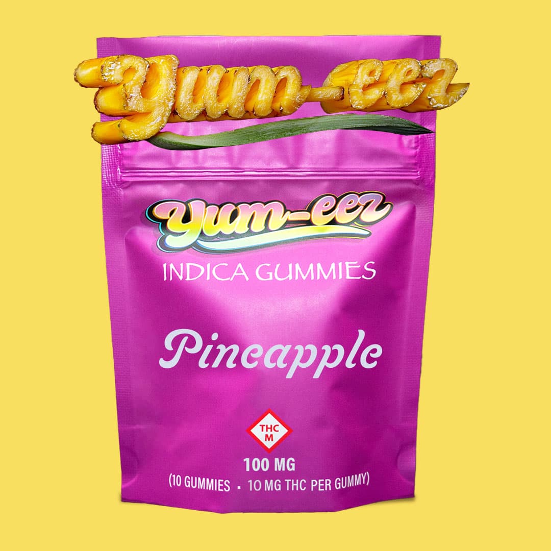 Yum-Eez Pineapple | Gummies | 100mg (10pcs)