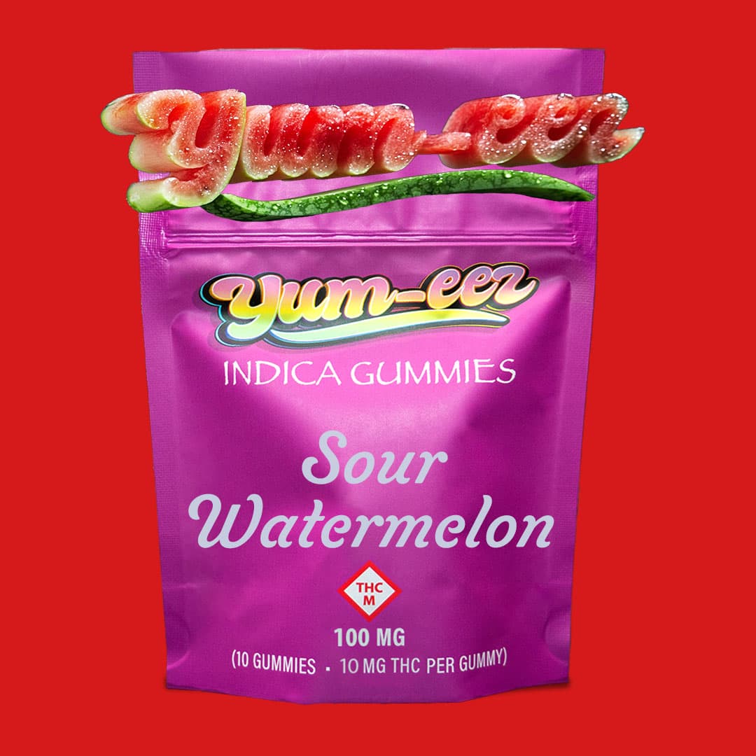 Yum-Eez Sour Watermelon | Gummies | 100mg (10pcs)
