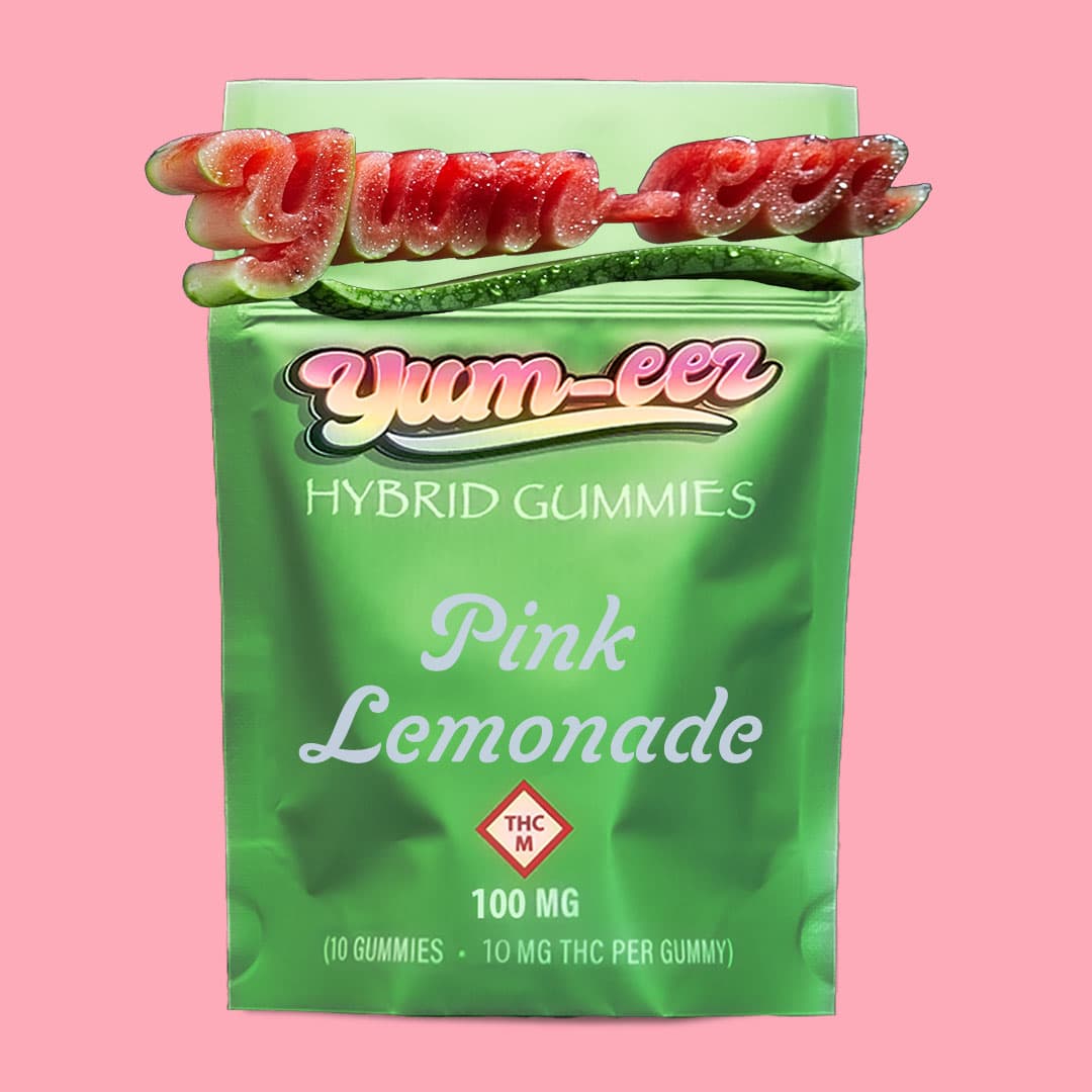 Yum-Eez Sour Pink Lemonade | Gummies | 100mg (10pcs)