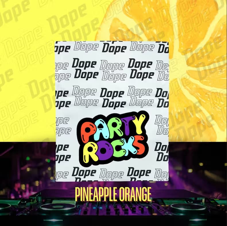 Party Rocks Pineapple Orange