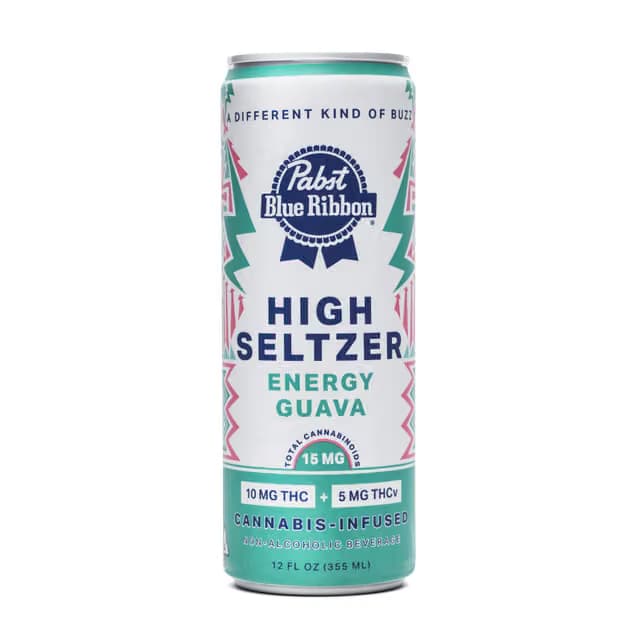 PABST LABS DAYTIME GUAVA 15MG INFUSED 12FL OZ SELTZER Edibles