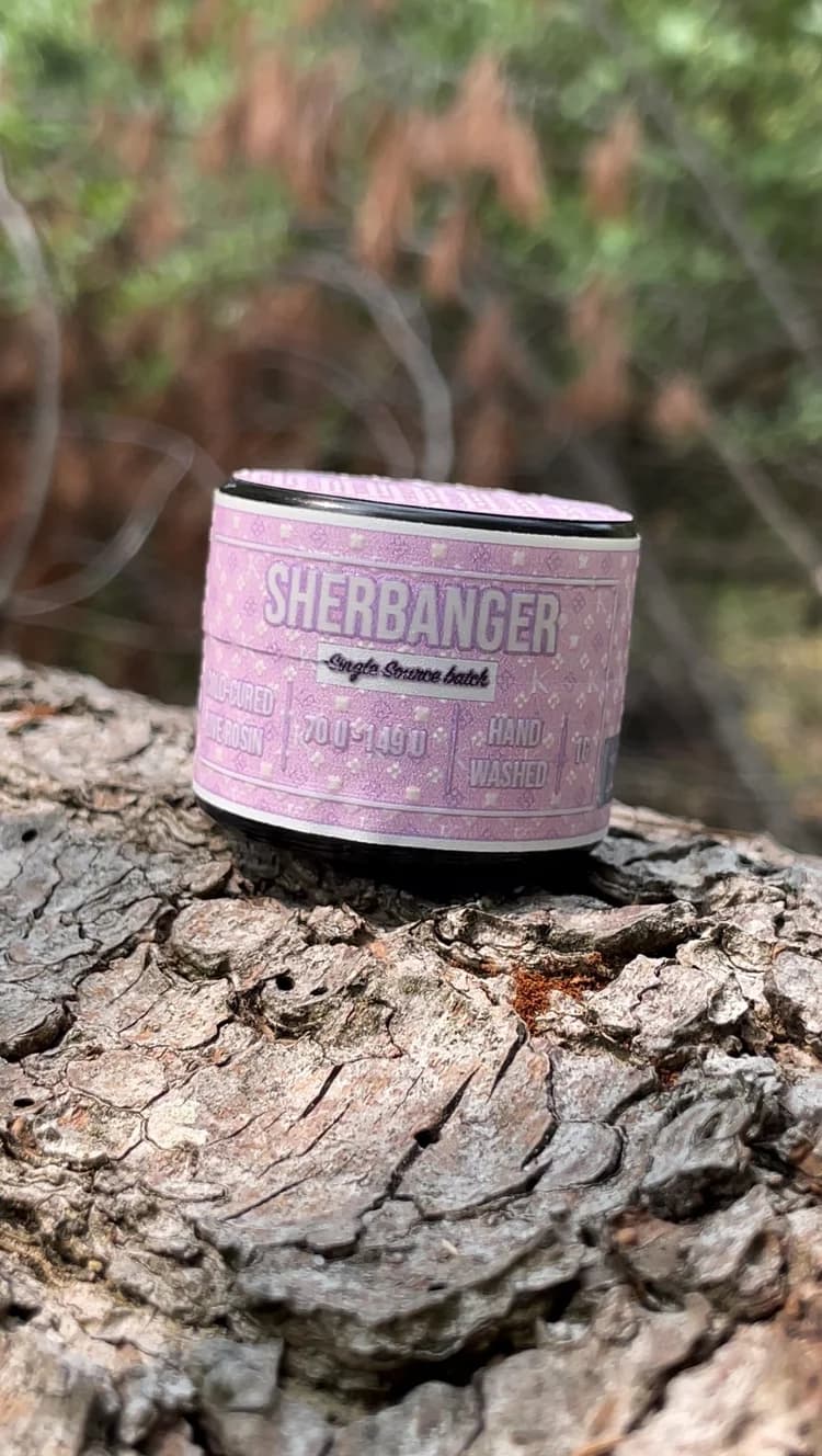 KNOWN Hash Rosin | Sherbanger (Tier 1)