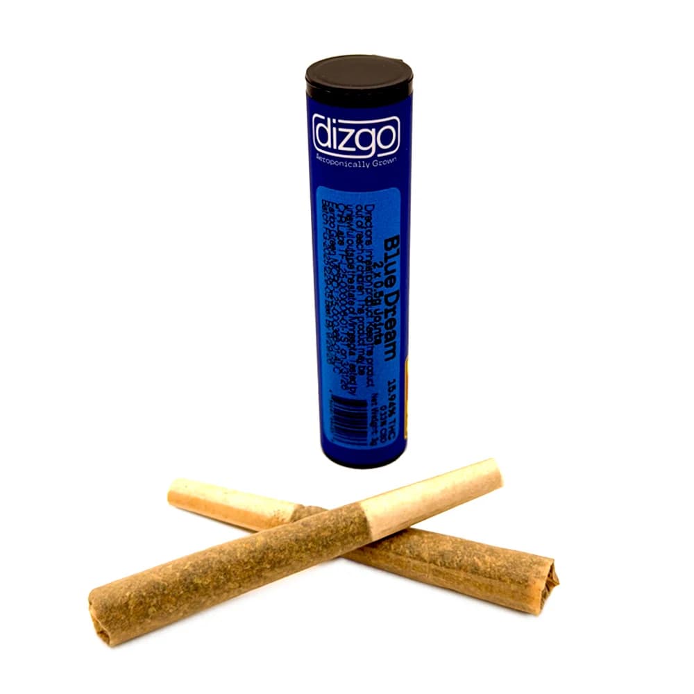 Dizgo Blue Dream .5g 2pk Pre Rolls