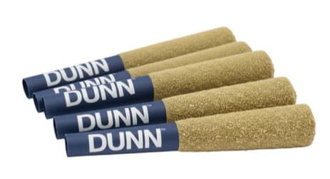 DUNN Cannabis Dunn Infused : Double Iced Vanilla Infused Pre-Rolls (5x0.5g)