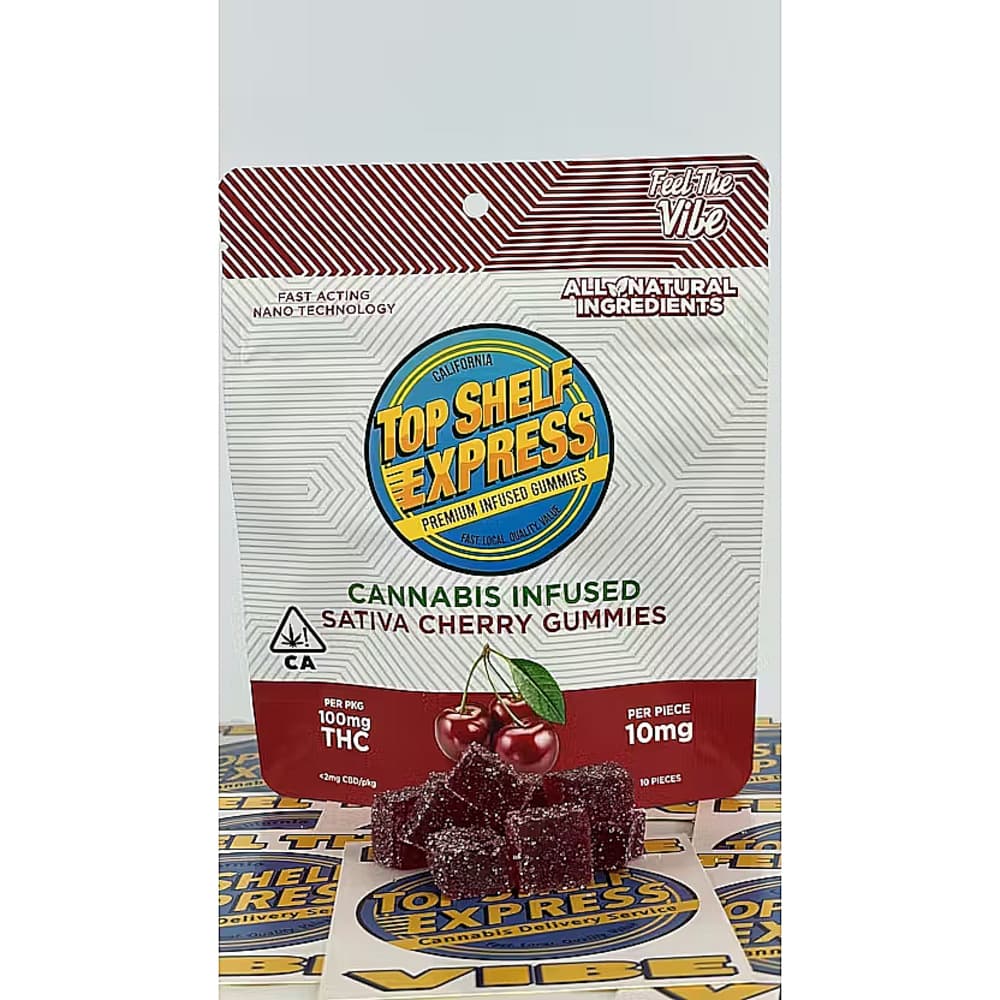 Top Shelf Express Cherry [10pk] (100mg)