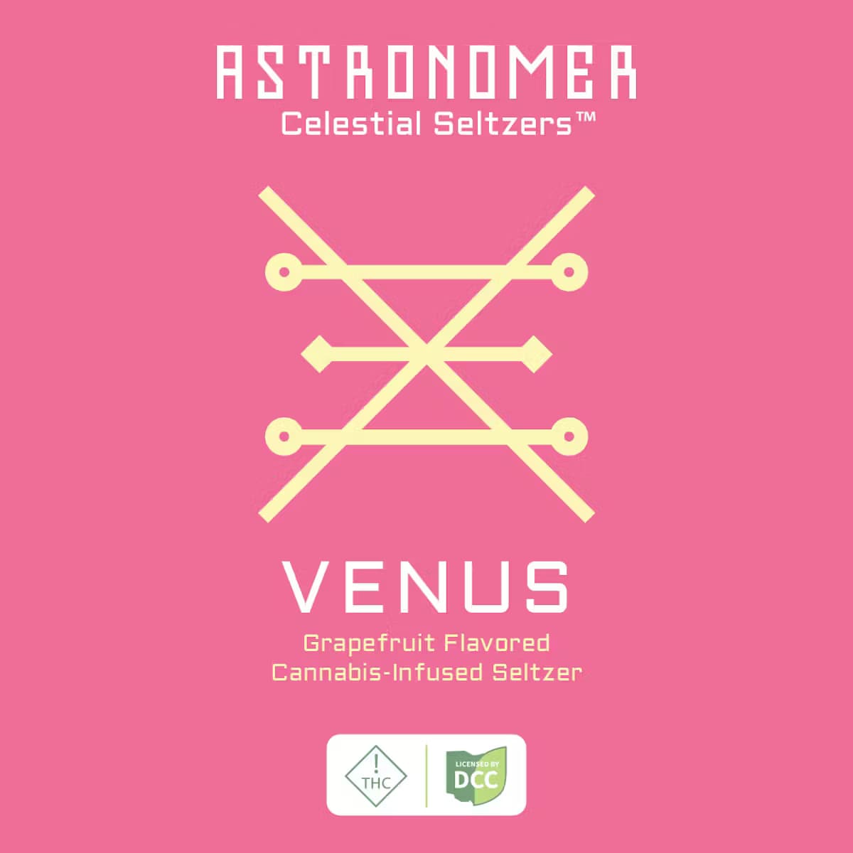 Astronomer Celestial Grapefruit (Venus) Sugar Free Seltzer - 1328939