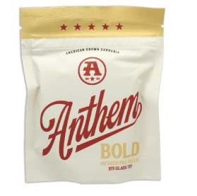 Anthem Bold Glass Tip Infused Tangie Dream Pre-Roll pack (o.5g ea | 5-pack)