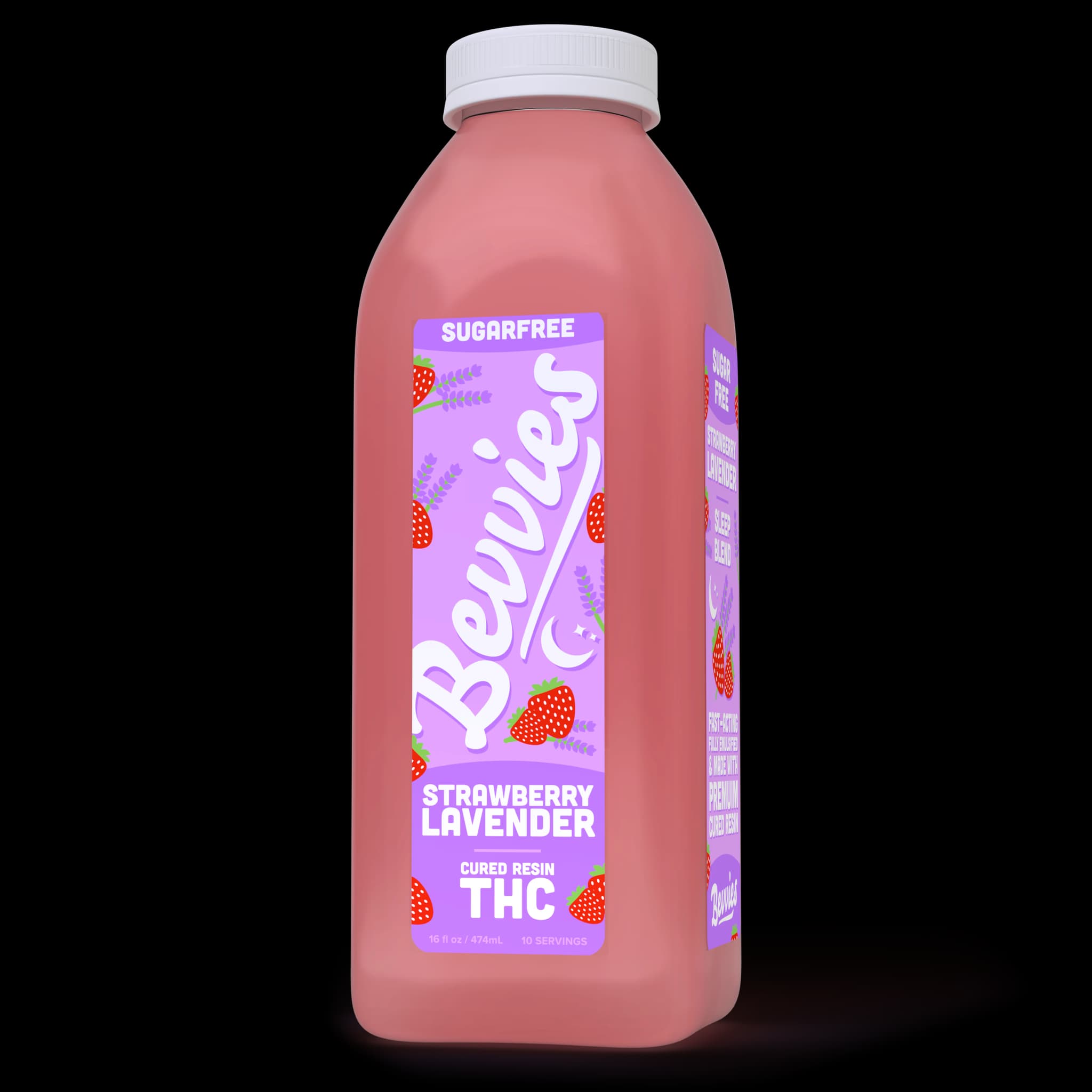 Bevvies I Sugar Free - Strawberry Lavender