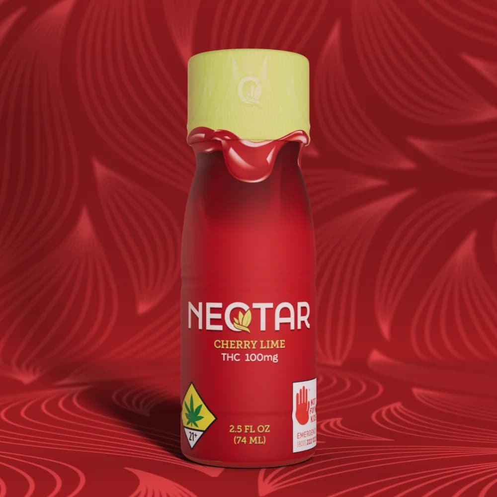 Neqtar Cherry Lime [2.5oz] (100mg) Beverages
