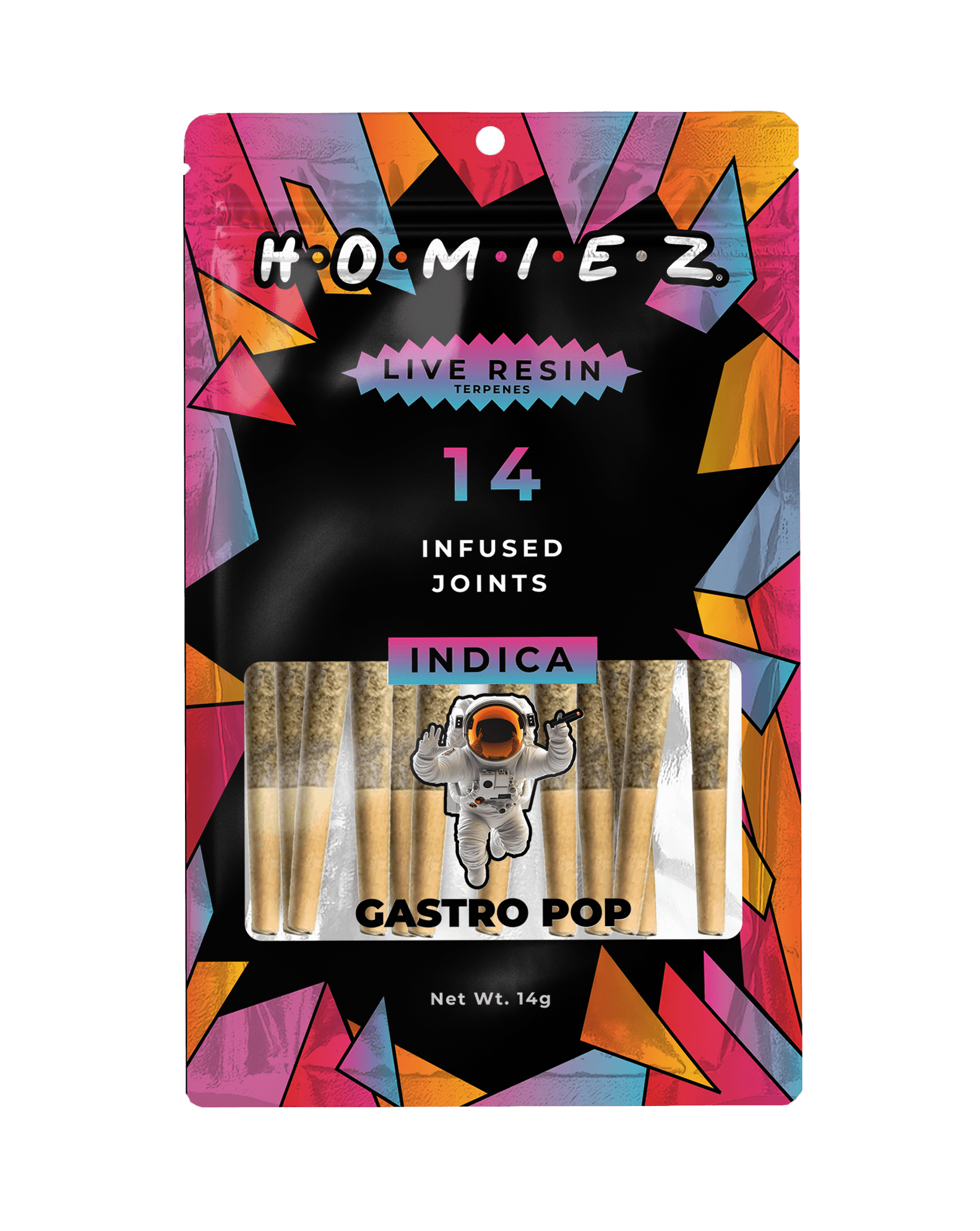 HOMIEZ 14-Pack 1g Infused Prerolls - Cool-Aid Runtz