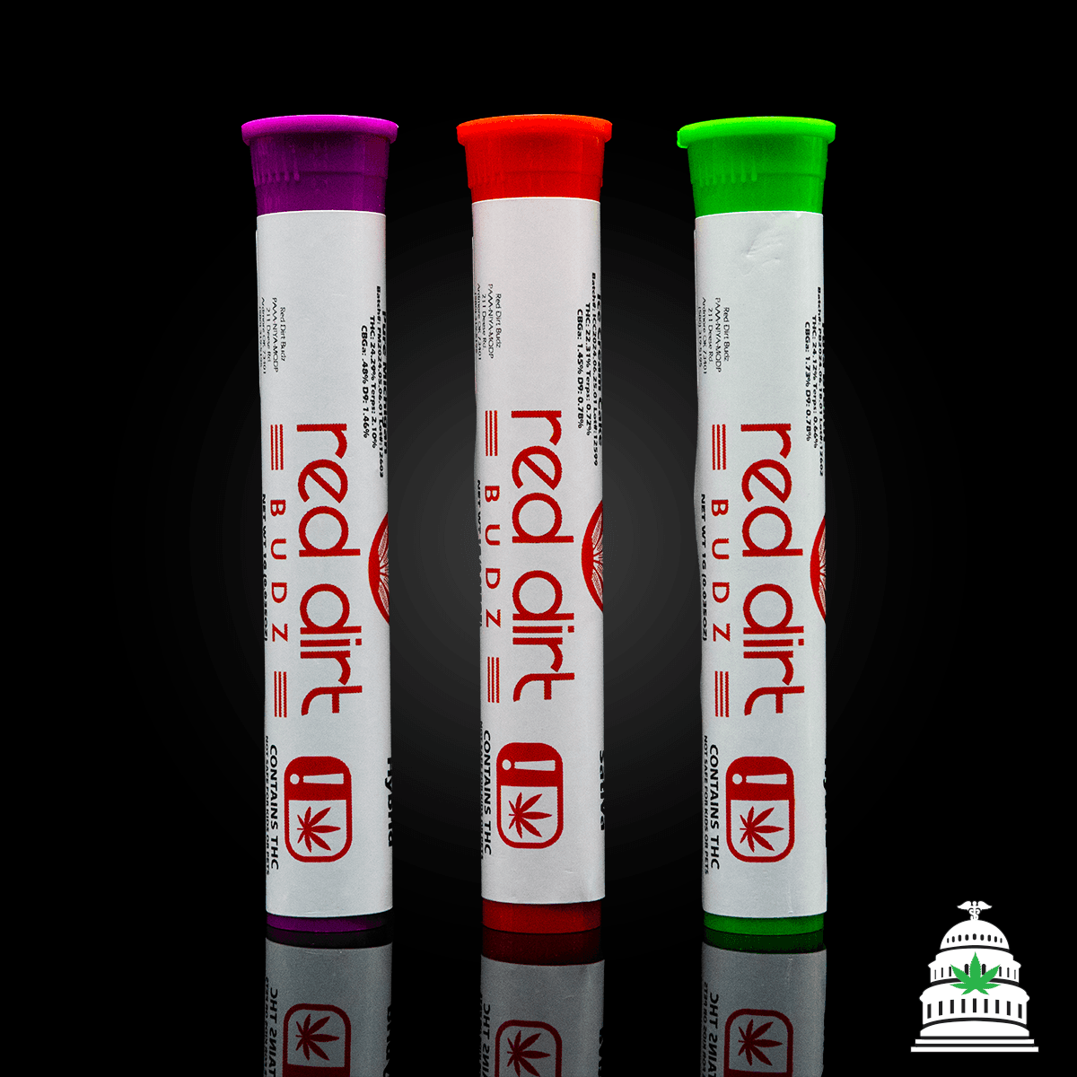 Red Dirt Budz Purple Punch - Red Dirt Preroll