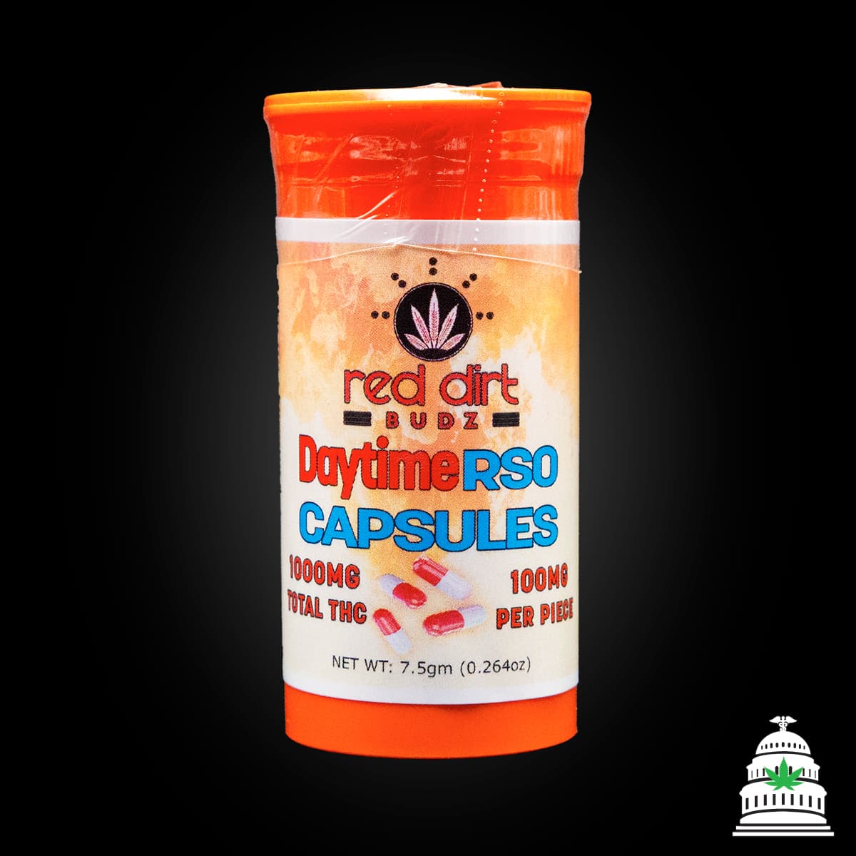 Red Dirt Budz Day Time RSO - Red Dirt Capsules