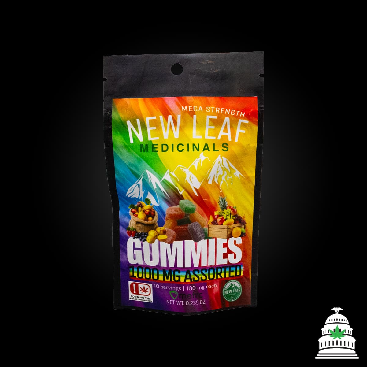 New Leaf Medicinals Banana Split - New Leaf Gummies