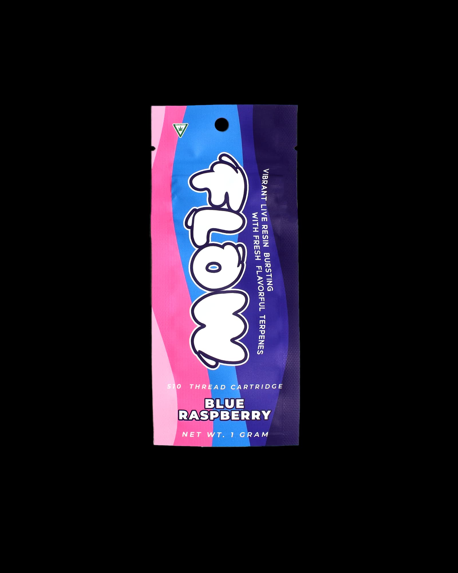 FLOW BLUE RASPBERRY LIVE RESIN CART 1G