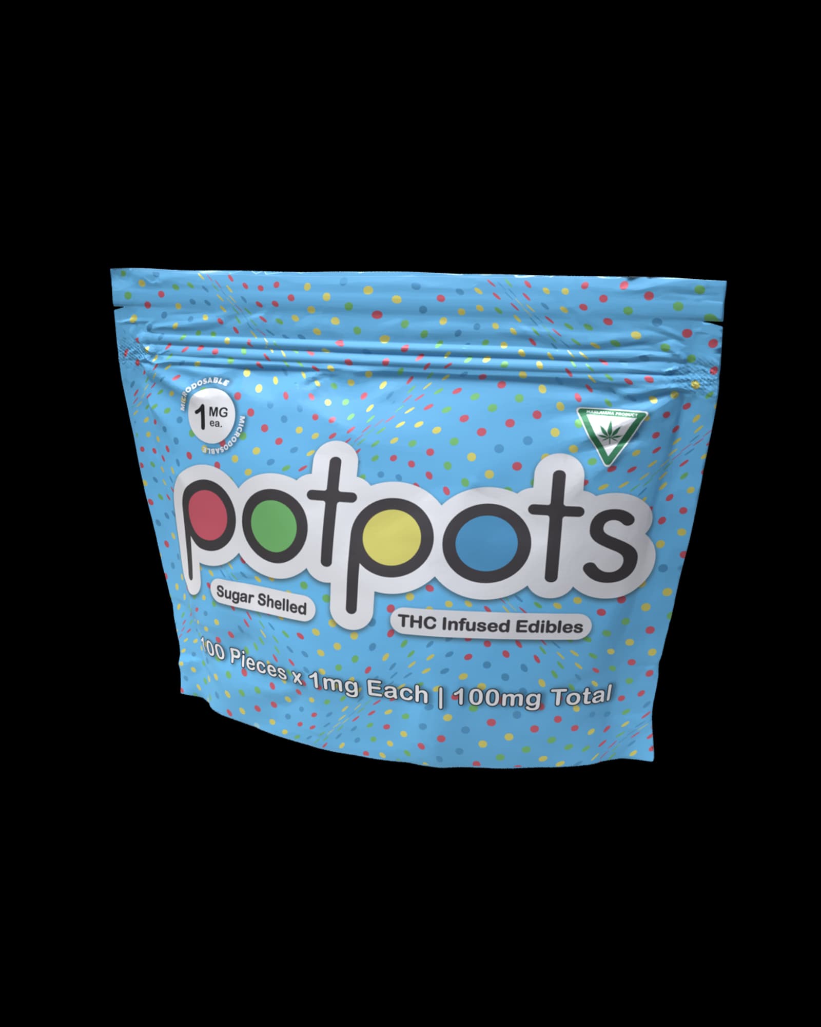 Dream Edibles POT POTS 100X1MG