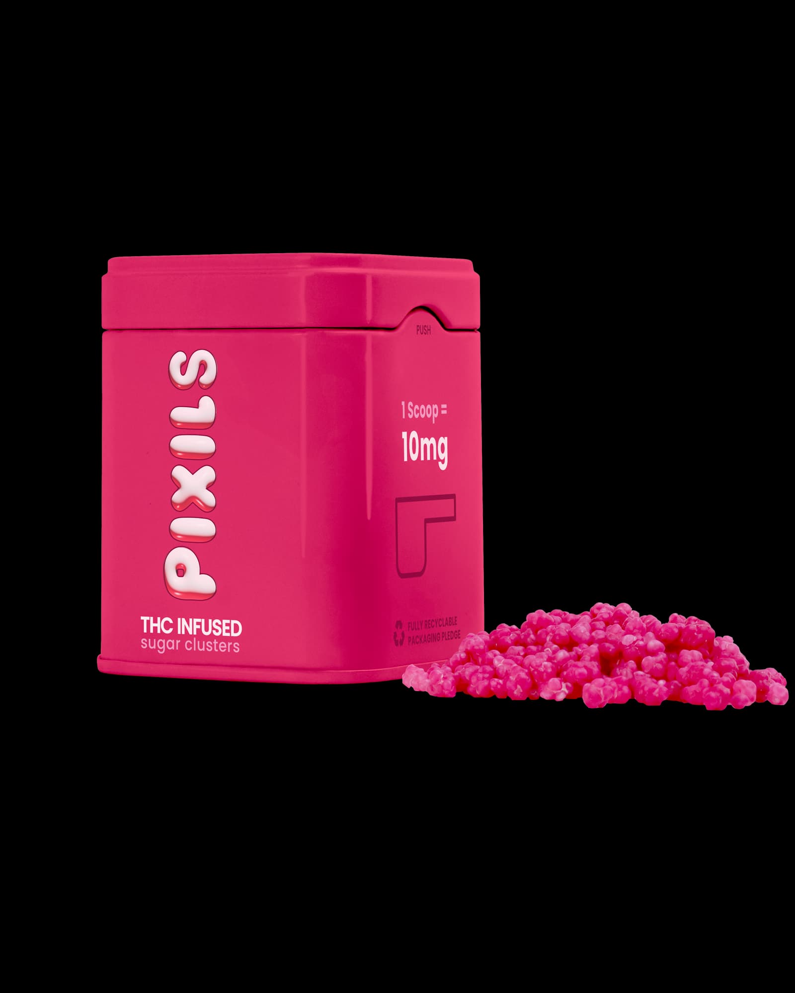 PIXILS CHERRY SUGAR CLUSTERS 200MG