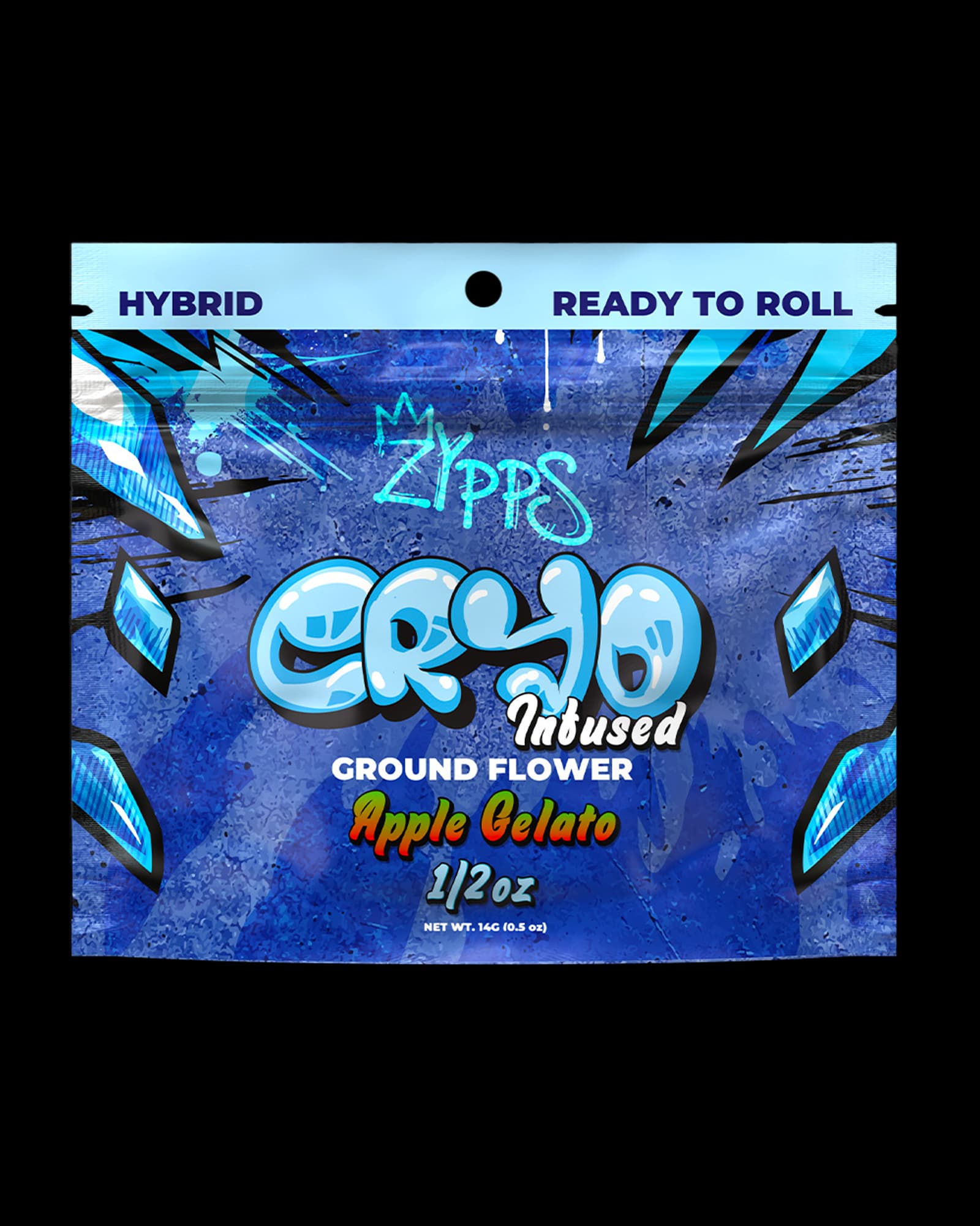 MYZYPPS APPLE GELATO CRYO INFUSED GRIND 14G