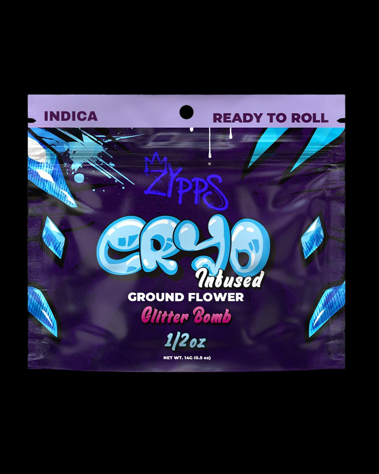 MYZYPPS GLITTER BOMB CRYO INFUSED GRIND 14G