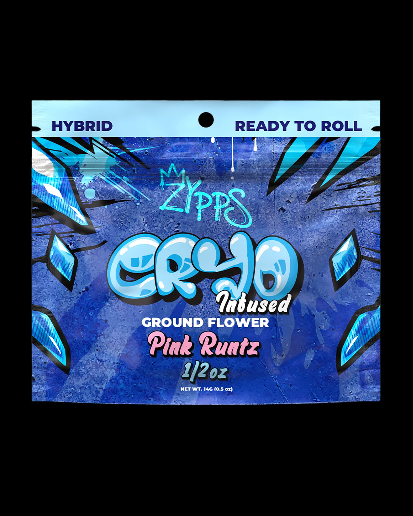 MYZYPPS PINK RUNTZ CRYO INFUSED GRIND 14G