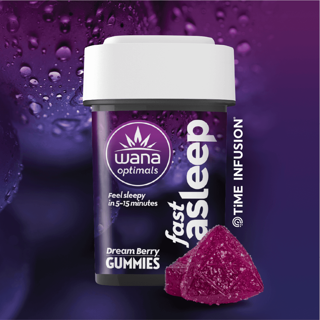 Wana Optimals Fast Asleep Gummies [10 pack] | 20mg