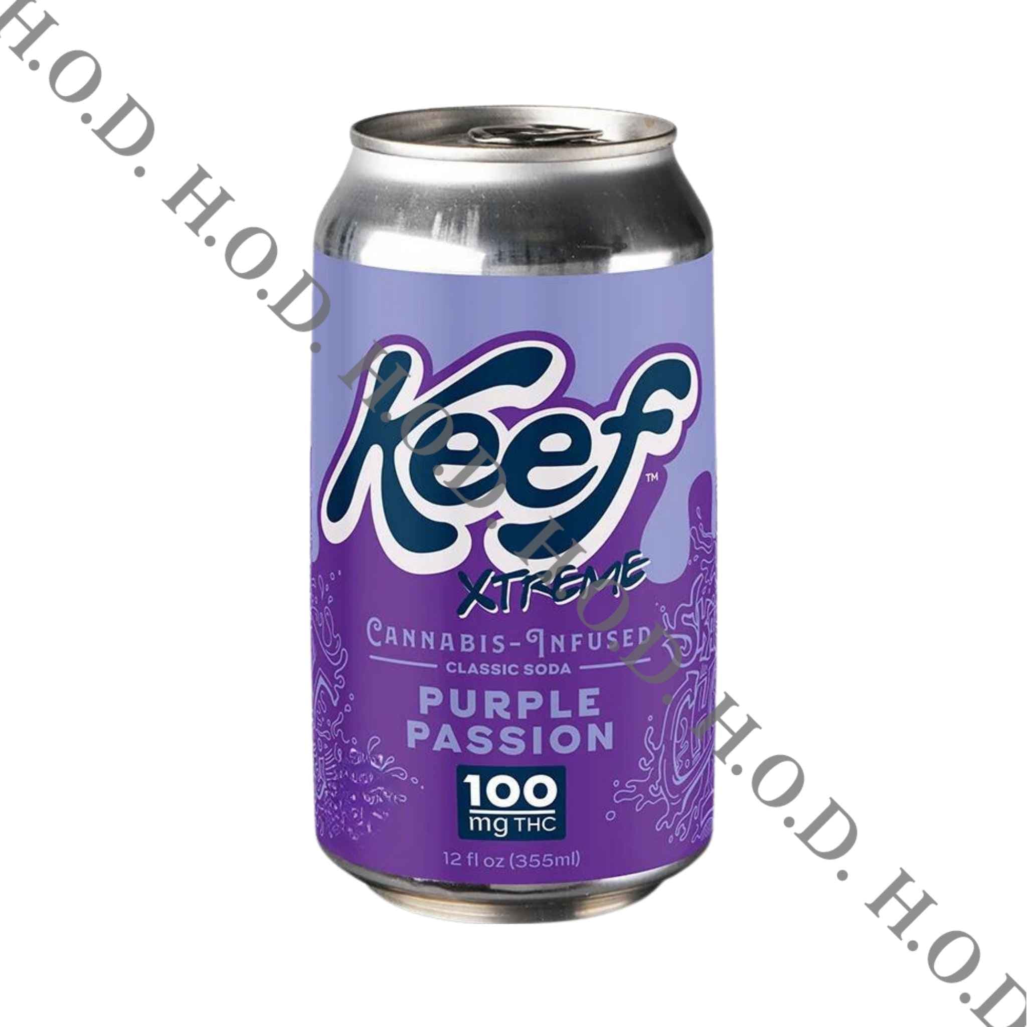 Keef Orange Kush Infused Soda Beverages