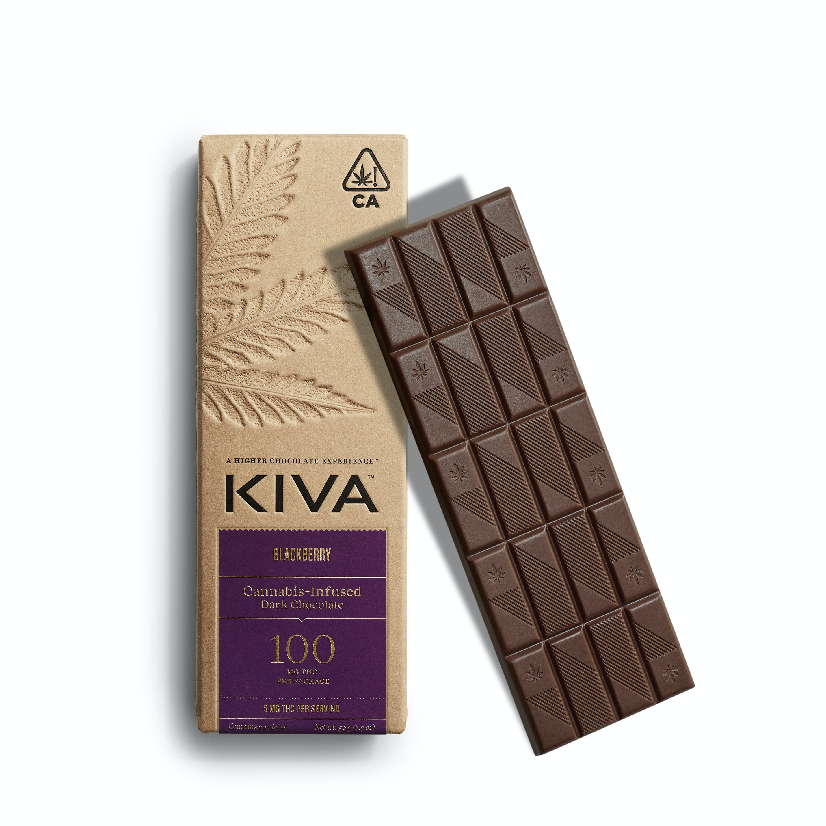 Kiva Blackberry Dark Chocolate