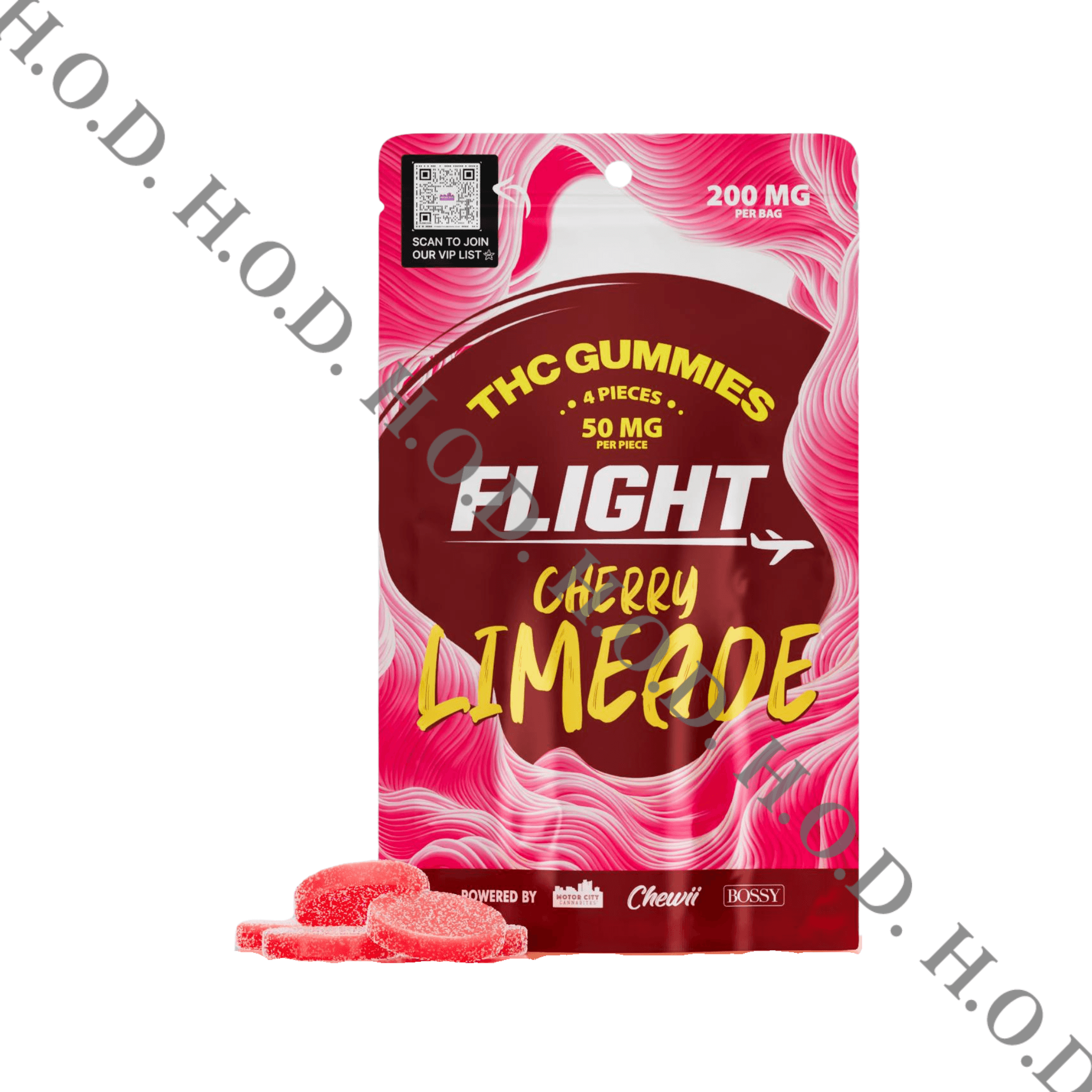 Flight Flight Cherry Limeade Gummies 200mg