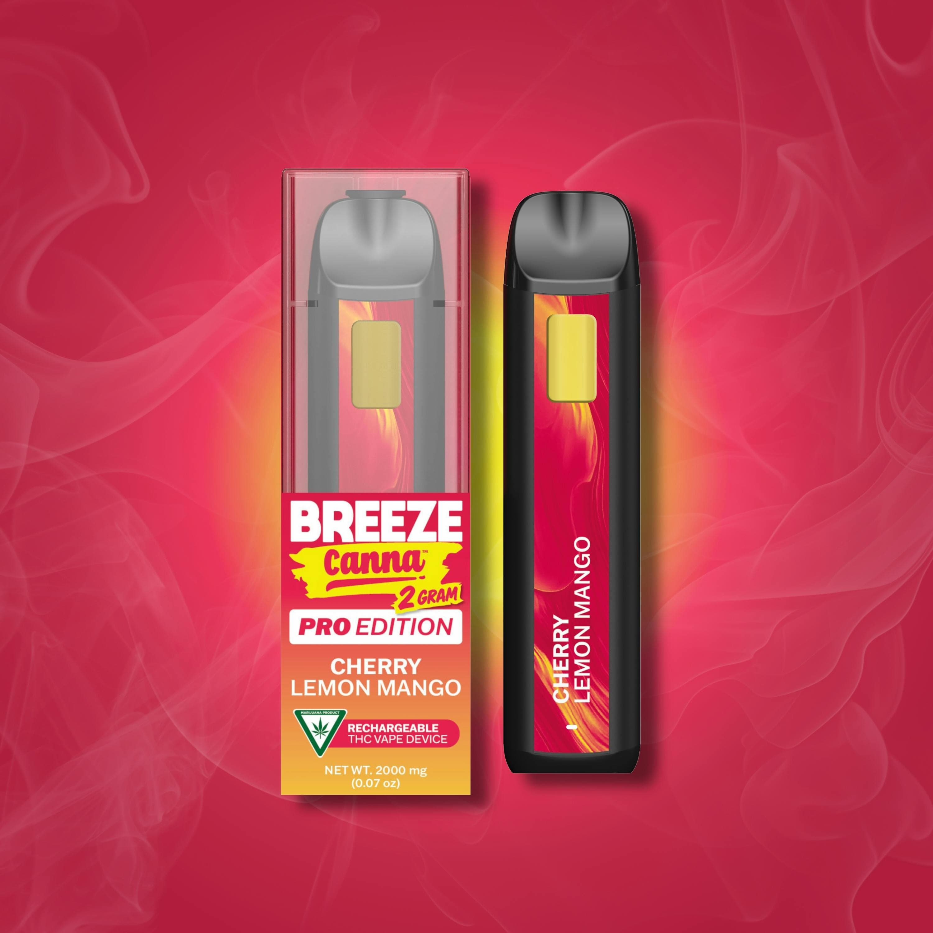 BREEZE Canna Cherry Lemon Mango Disposable