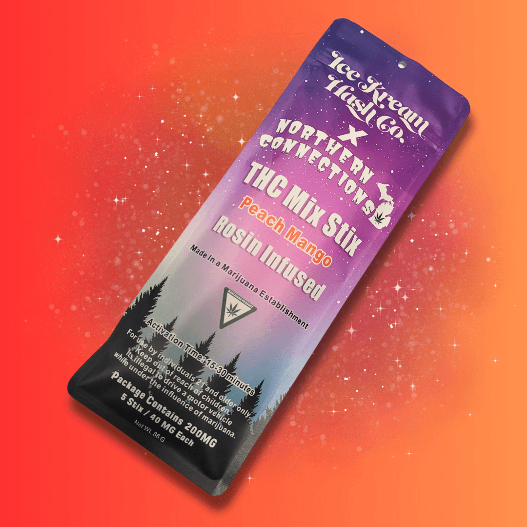 Ice Kream Hash Co. Peach Mango Mix Stix