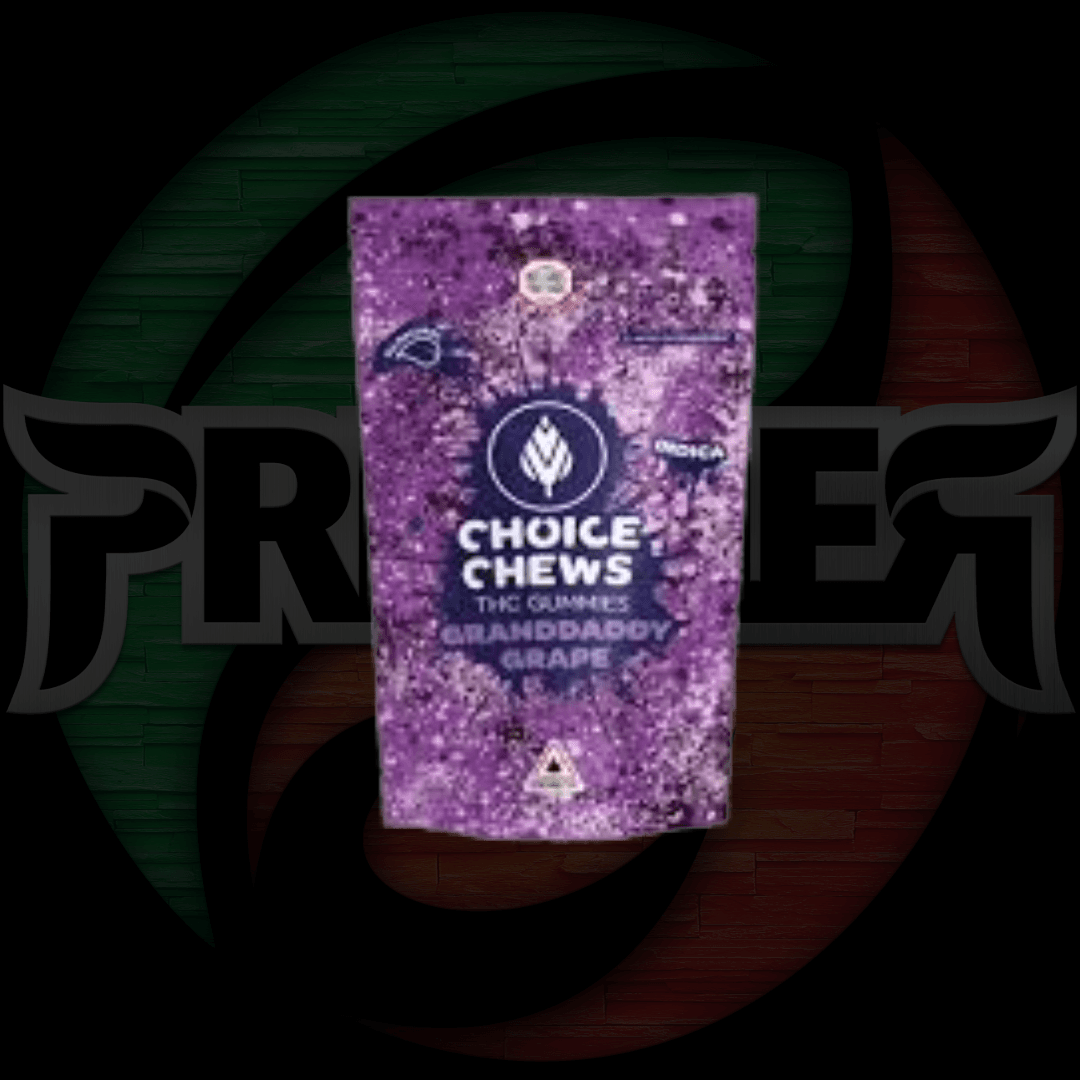 Choice Chews GRANDDADDY GRAPE - 100MG THC