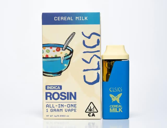 CLSICS Cereal Milk | 1g Live Rosin AIO