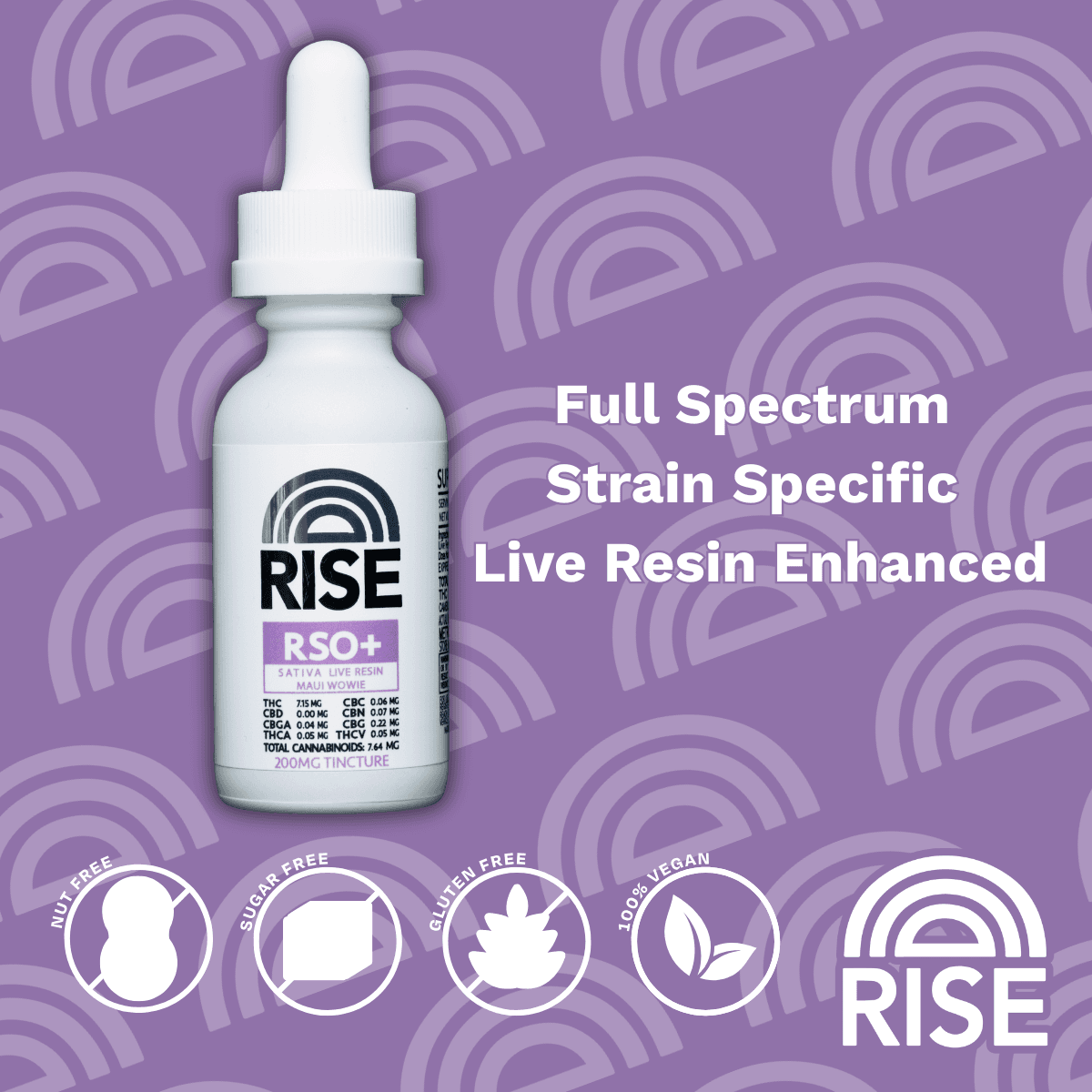 RISE Maui Wowie RSO + Tincture