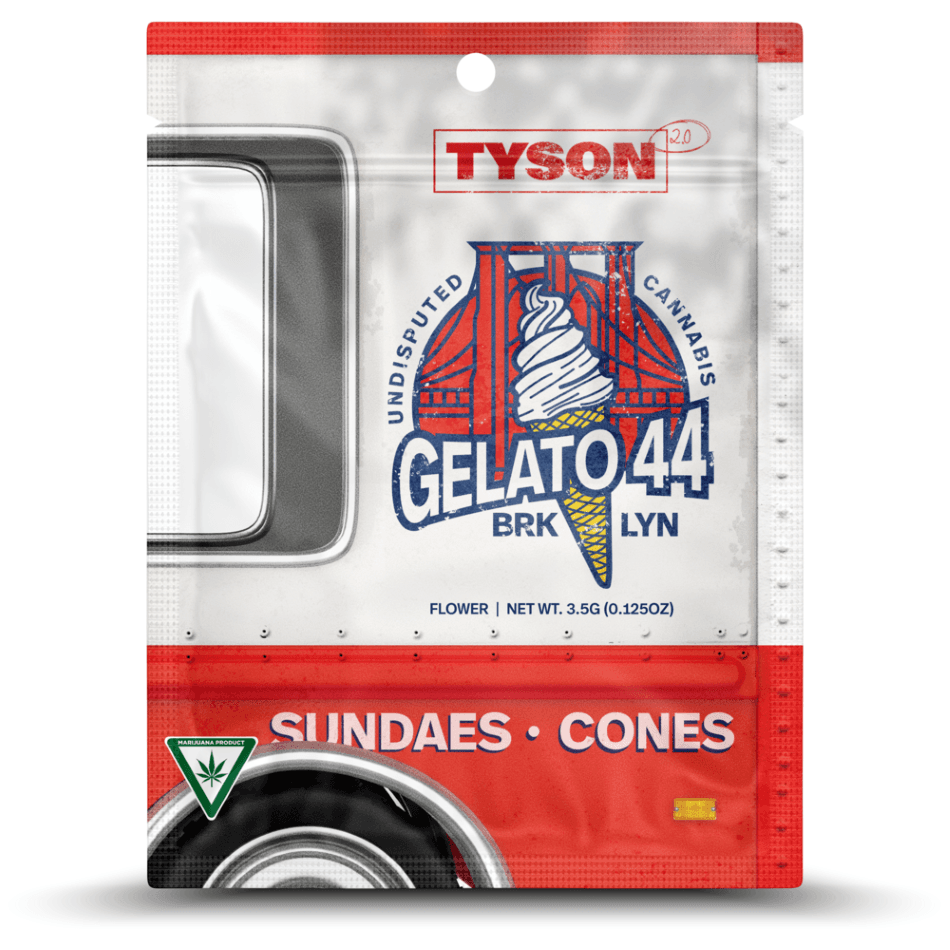 Tyson 2.0 Gelato 44 Prepackaged Flower | 3.5g