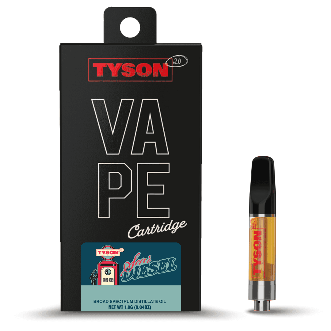 Tyson 2.0 Sour Diesel Distillate Cartridge | 1g