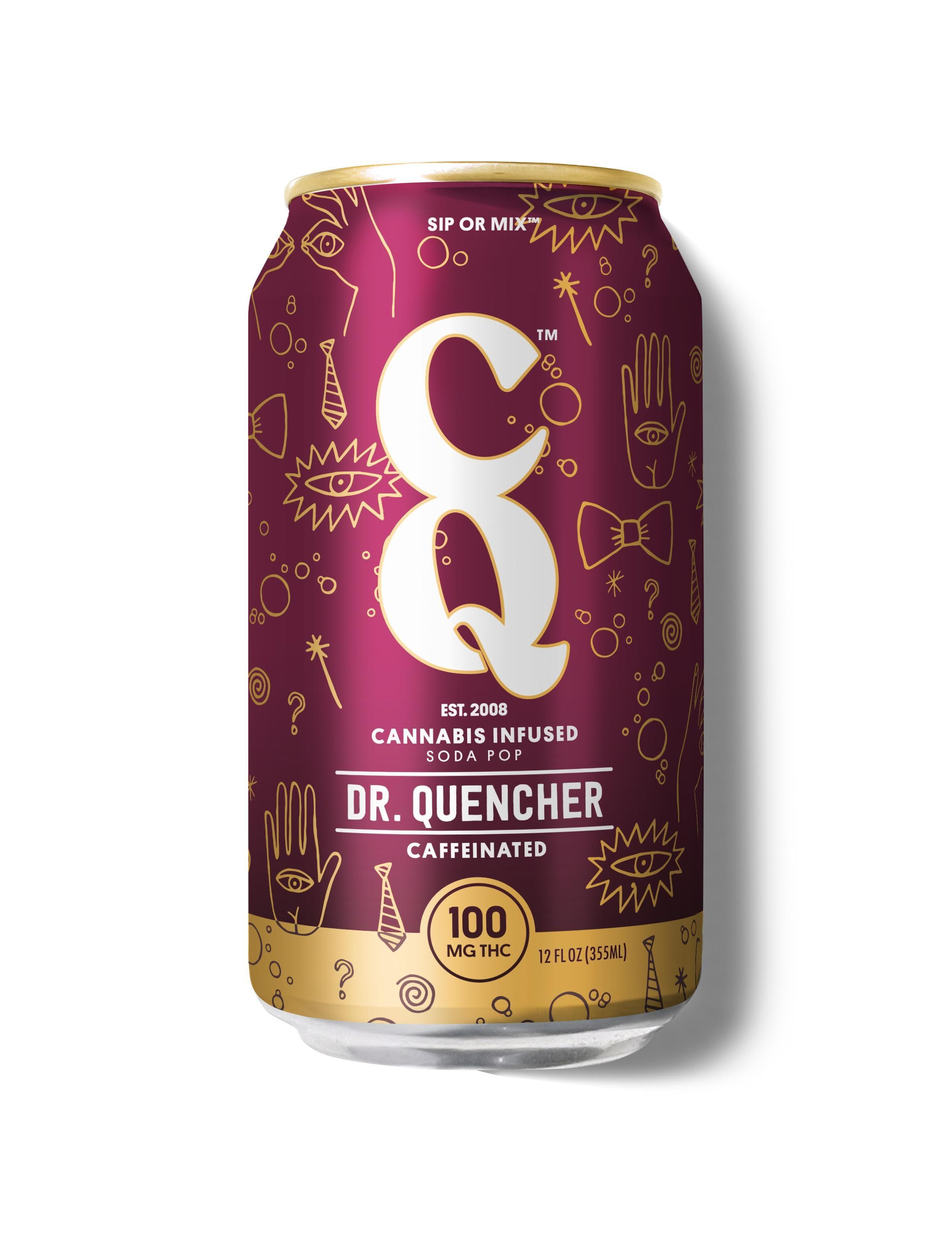 CQ 100mg Infused Soda - Dr. Quencher