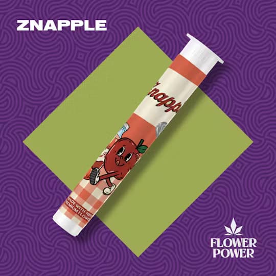 Flower Power 1g Preroll - Znapple