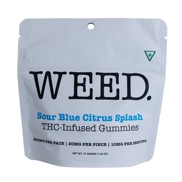 WEED. Sour Blue Citrus Splash